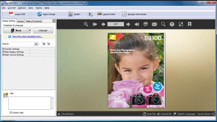 How to create and install a flipbook screen saver into your desktop?