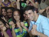 Akshay Kumar At The Graduation Ceremony Of His Self Defence School For Women