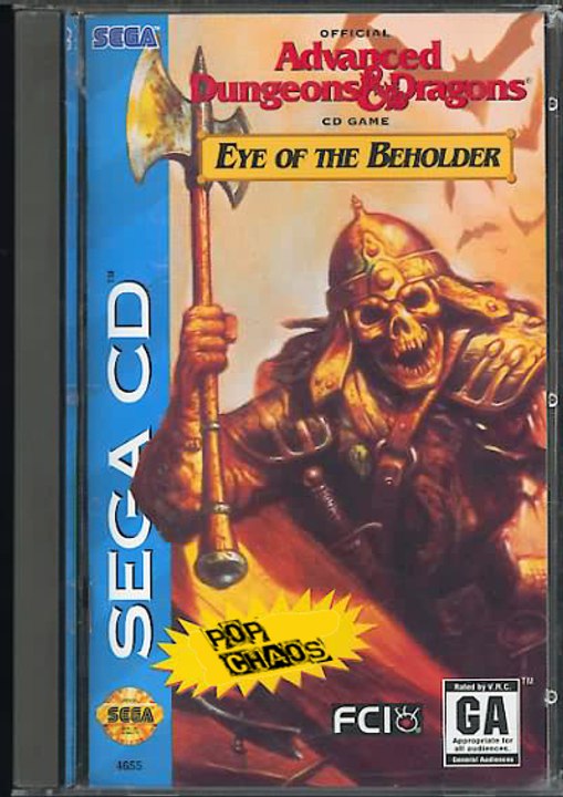 AD&D Eye of the Beholder Sega CD Full HD!!