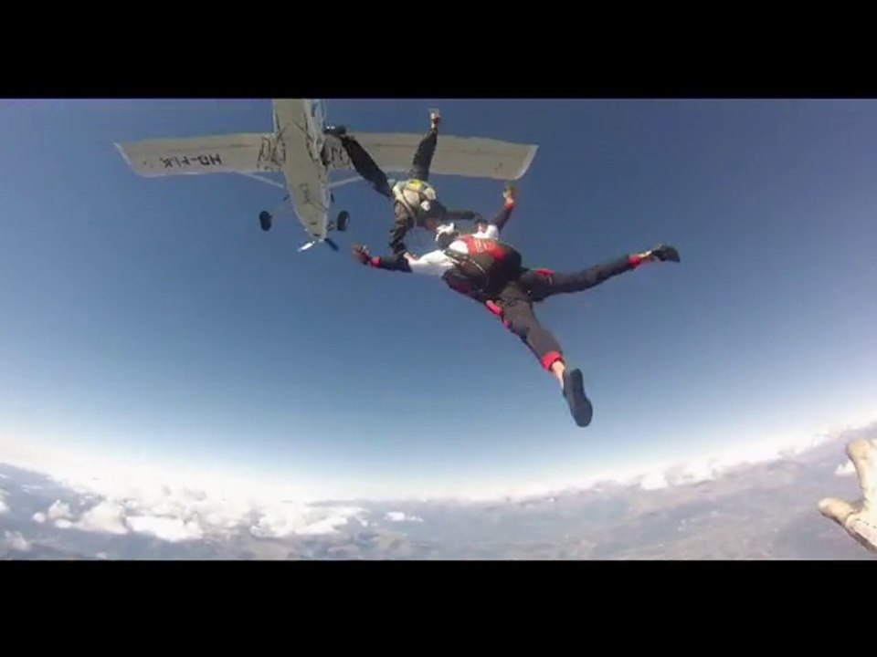 My 1st skydiving movie