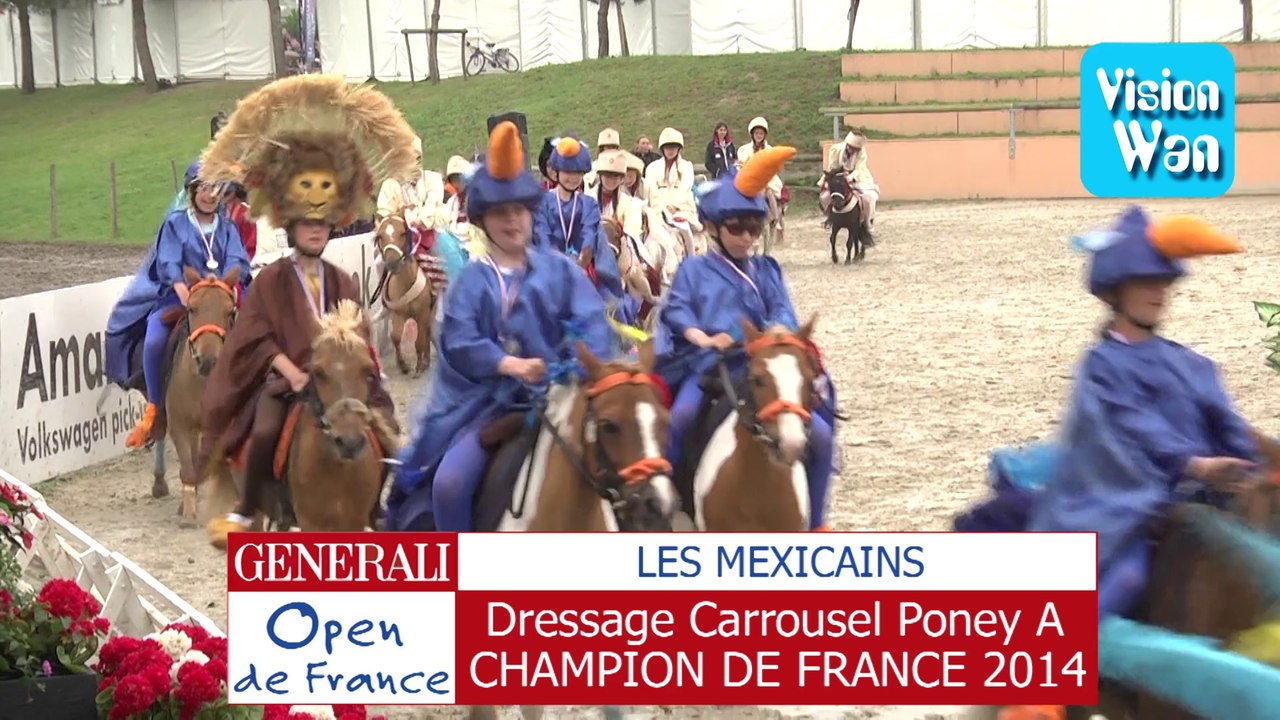 dressage poney carroussel poney a