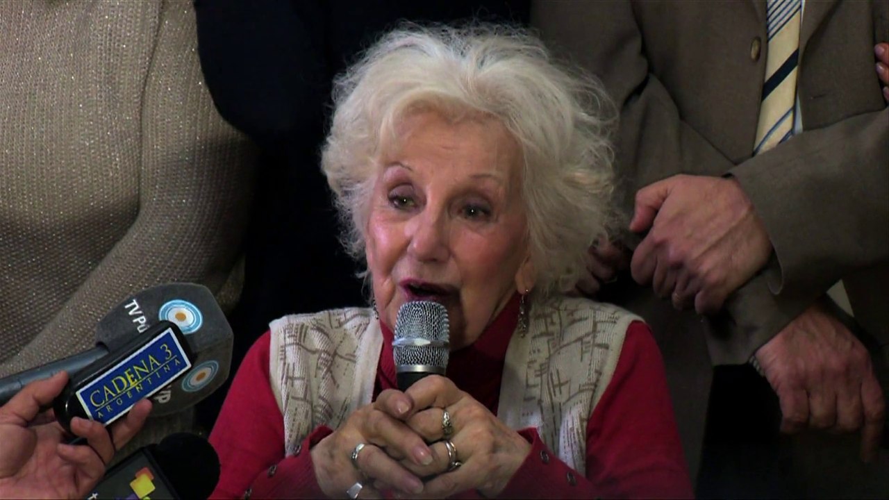 Estela Carlotto retrouve son petit-fils 36 après sa disparition