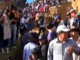 Кондор и бык борются за свободу на фестивале в Перу