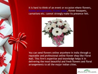 Send Fresh Flowers Online through Floral Mall
