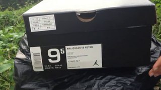 Nike Air Jordan 12 Men's Shoes Grade AAA Black White Free Shipping @Sports3y.Ru