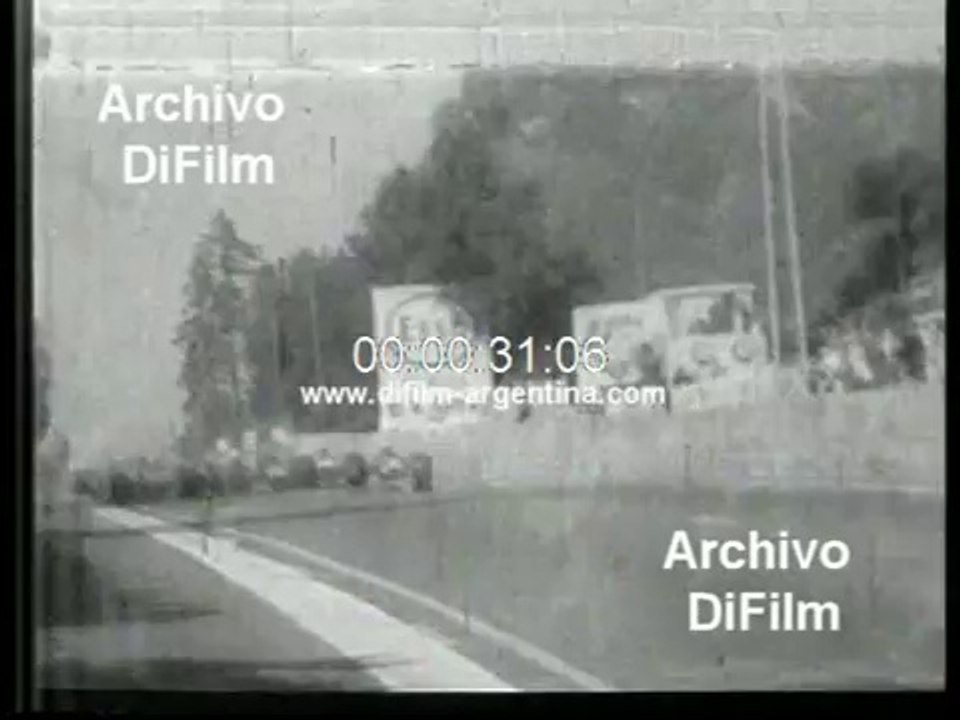 DiFilm - Jochen Rindt wins Formula 2 Rouen-Les-Essarts circuit 1966