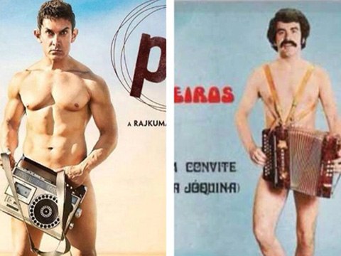 Aamir Khans PK Poster Copied Or Inspired