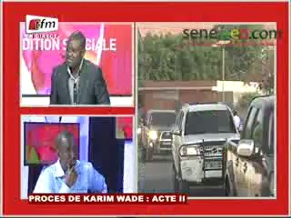 PROCES DE KARIME WADE ACT 2 MANIFESTANTS
