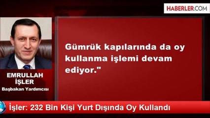 Yurt dışında kaç kişi oy kullandı