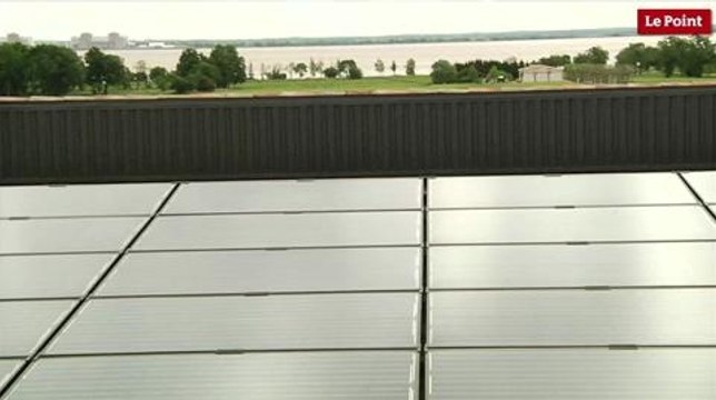 Château Montrose : les panneaux photovoltaiques