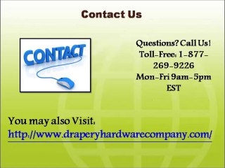 Traverse Rods in an array of Colors and Patterns