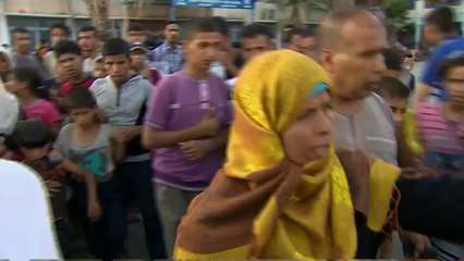Gaza crisis_ Deadly strike outside UN school in Rafah - BBC News_(360p)