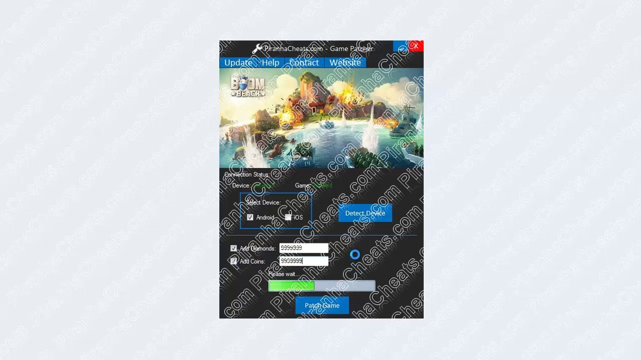 Boom Beach Unlimited Diamonds and Coins Hack Download