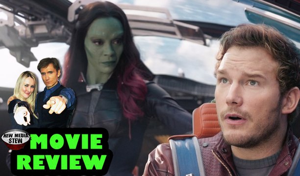GUARDIANS OF THE GALAXY - Chris Pratt, Zoe Saldana - New Media Stew Movie Review