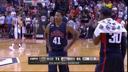 Paul George, basketteur de la NBA, se brise la jambe en plein match