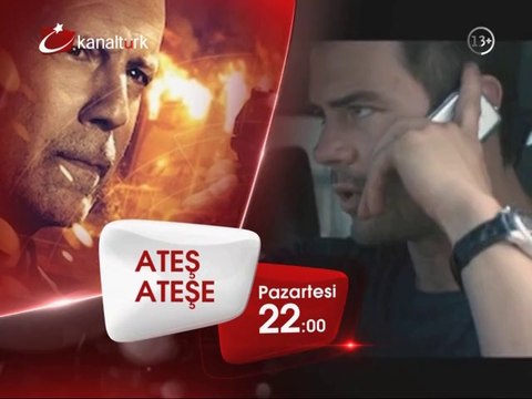 ATEŞ ATEŞE 4 Ağustos Pazartesi akşamı saat 22.00'de Kanaltürk Sinema Kuşağında!
