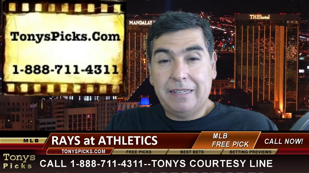 Oakland Athletics vs. Tampa Bay Rays Pick Prediction MLB Odds Preview 8-4-2014