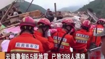 China busca sobrevivientes de sismo