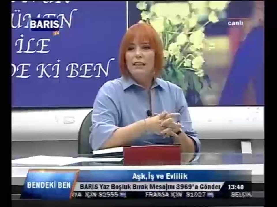 Aynur Tümen - Kişisel Gelişim Uzmanı ve Yaşam Koçu - Bendeki Ben - 19.11.2012 - Kısım 1