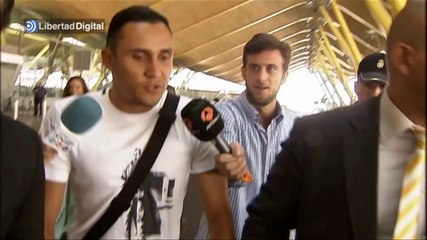 Descargar video: Keylor Navas llega a Madrid para ser presentado como nuevo portero del Real Madrid