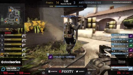GFinity - Poules - Espsilon vs Fnatic - de_inferno
