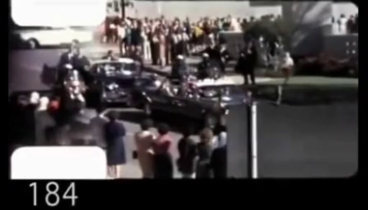 JFK Ermordung - achtet auf den Fahrer