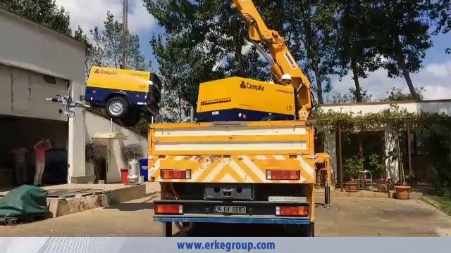 ERKE Dış Ticaret ltd., CompAir C-50 Diesel Portable Compressor - Akdeniz İnşaat - erkegroup.com
