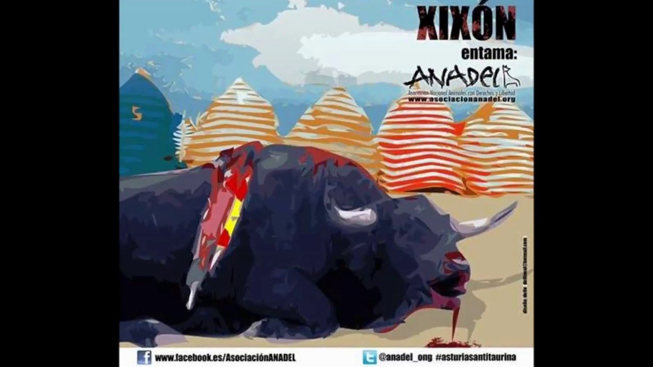 Gijón: Convocan manifestación AntiTaurina contra corridas de la Feria de Begoña