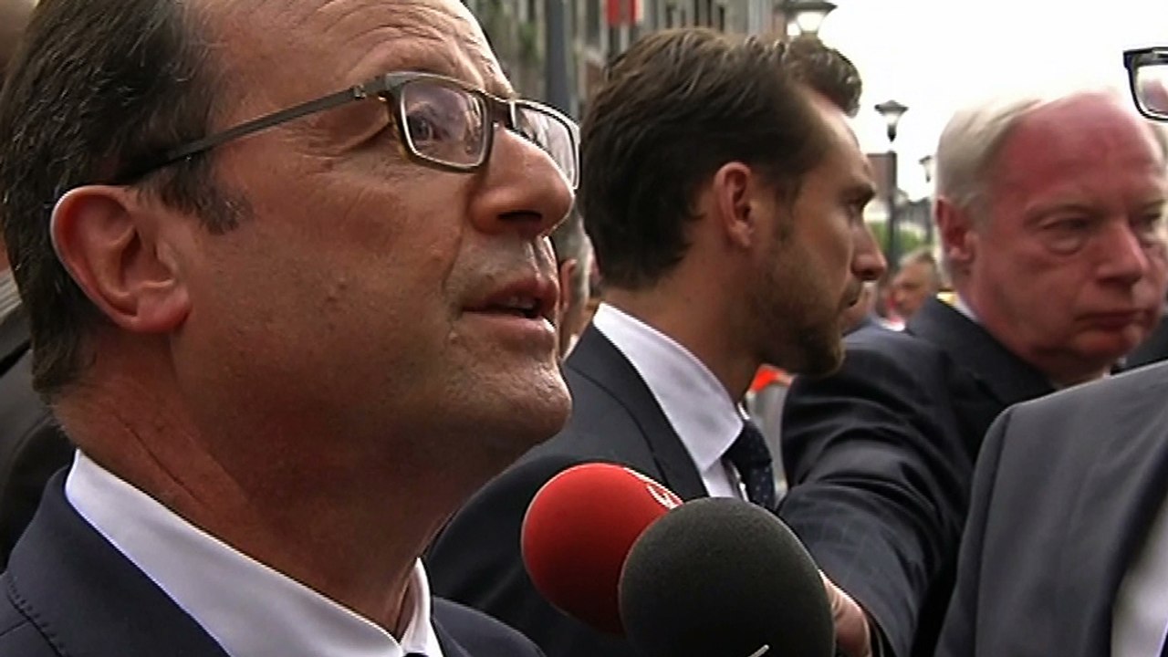 François Hollande est revenu, lors d'une interview, sur la situation internationale, en Ukraine, au Proche et au Moyen-Orient