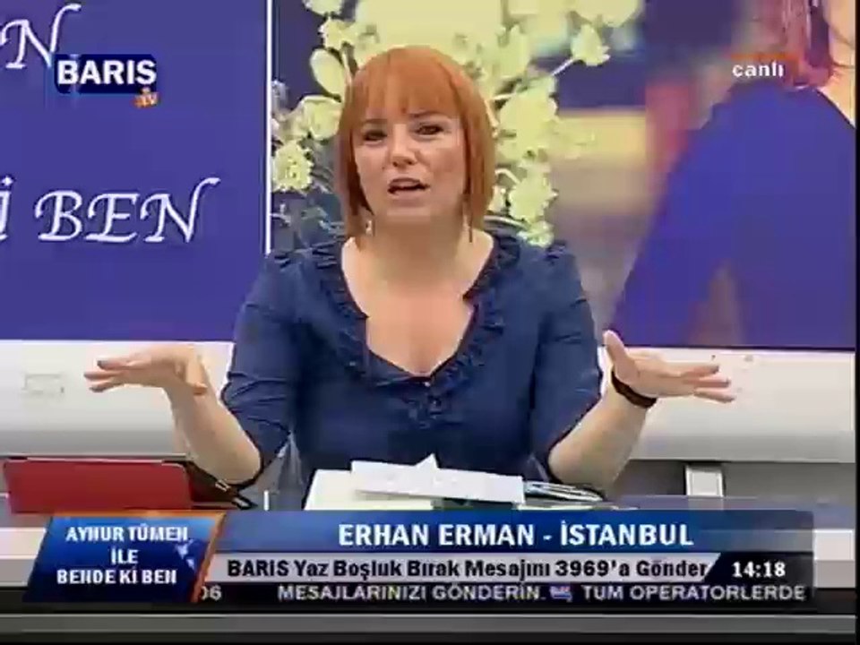 Aynur Tümen - Kişisel Gelişim ve Yaşam Koçu - Barış Tv - Bendeki Ben - 26-11-2012 - Kısım 2