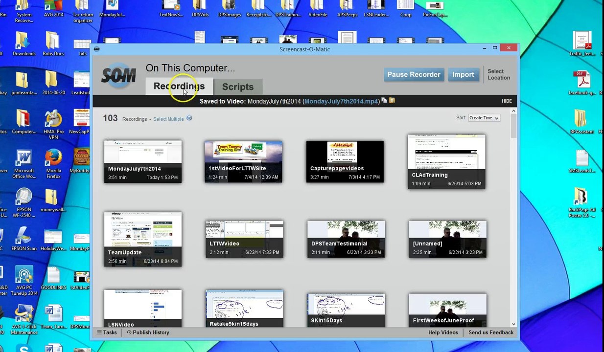 How to Record With Screen-Cast-Omatic.com