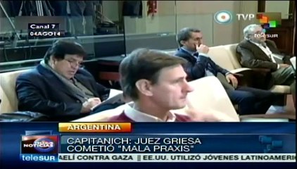 Si la obligan, Argentina llevará caso fondos "buitre" fuera de EEUU