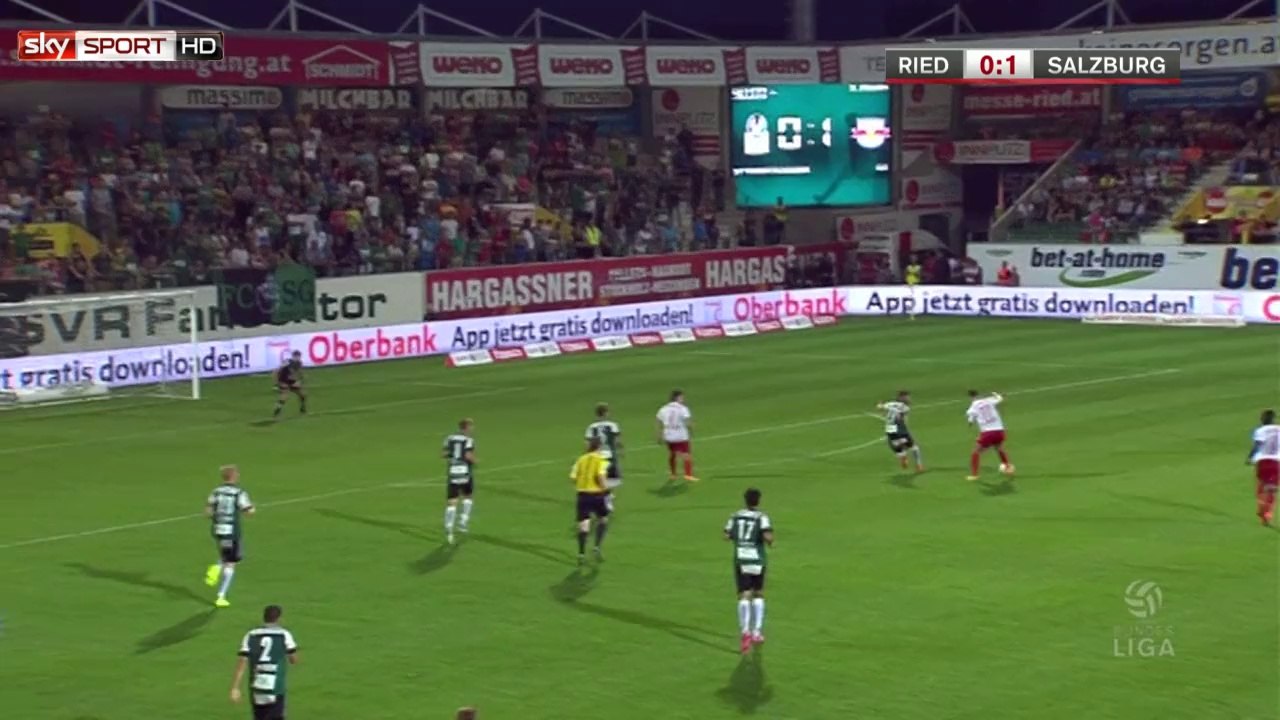 Kampl first touch vs Ried