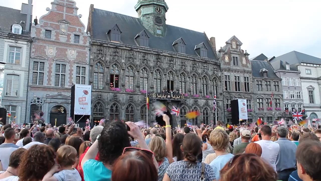 Kate, William et Harry à Mons pour les commémorations 14-18