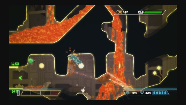 PixelJunk Shooter Ultimate PS4 - Episode Lights Out / Survivalist - Gameplay Walkthrough