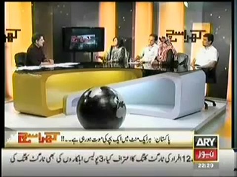Khara Sach With Mubashir Lucman (4th August 2014) Pakistan Main Aurton Aur Bachon Ke Problems