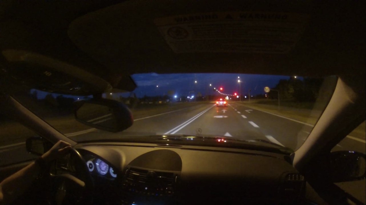 Cruising around grudziadz, nowa wies - e320 cdi w211