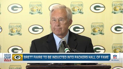 Packers Hall of Fame president announces Favre will join the club
