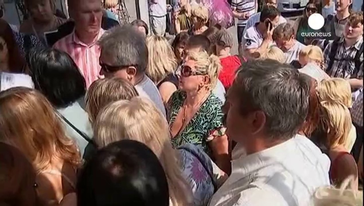 Vacances désorganisées pour touristes russes