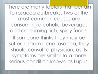 About Acne Rosacea