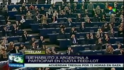 UE recibirá carne de engorde en corral proveniente de Argentina