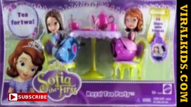 Disney Princess Sofia the First Tea Party 2 Doll Pack