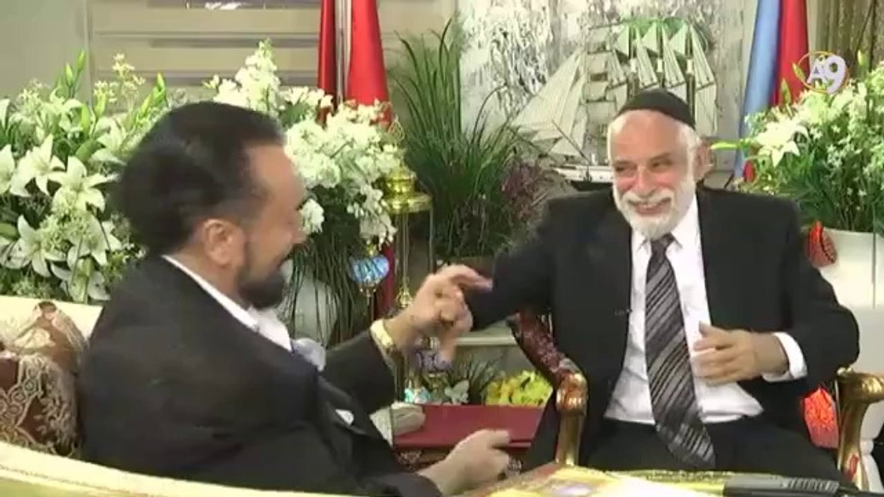 Mr. Adnan Oktar's live conversation on A9 TV with Rabbi Yeshayahu Hollander (17 July 2014)