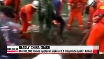 Over 400 dead after earthquake in China's Yunnan Province