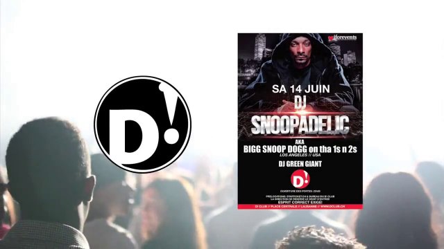 Another Concept Presents DJ Snoopadelic Live @ Bigg Snoop Dogg On 1s & 2s European Tour, D! Club, Lausanne, Switzerland, 06-14-2014