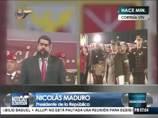 Maduro felicitó actuación de la GNB durante las “guarimbas”