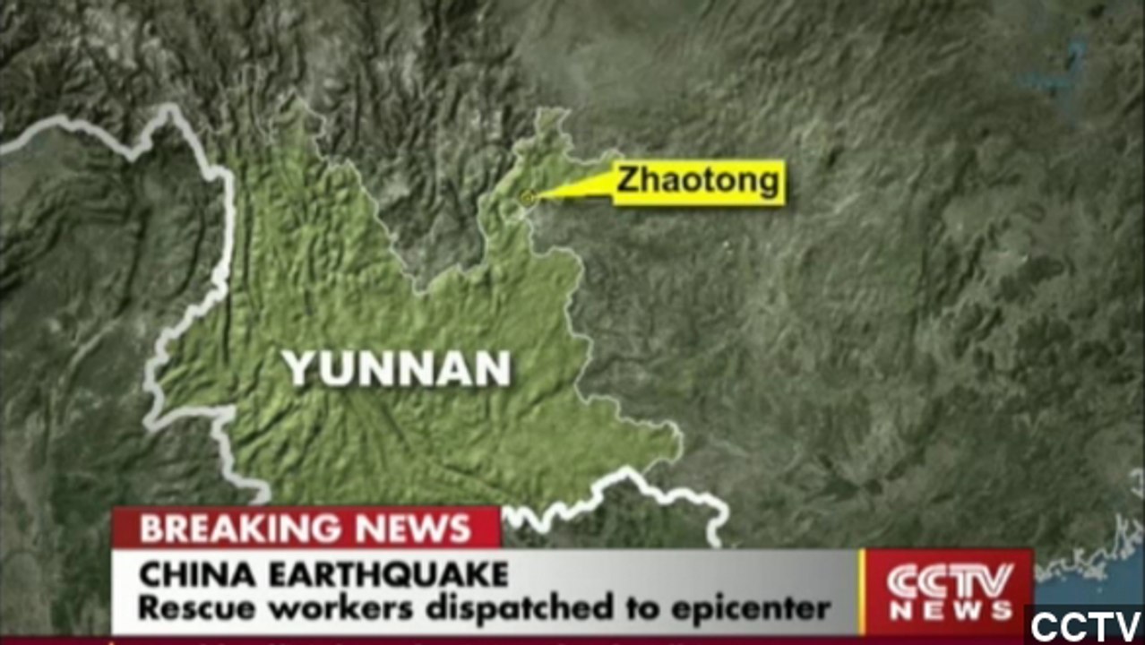 Earthquake Kills At Least 350 People In Southwestern China