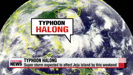 Pacific's third super typhoon makes way toward Korea
