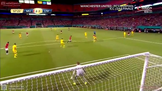 Juan Mata Great Goal (2-1) HD Manchester United vs Liverpool International Champions Cup 2014
