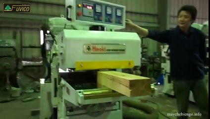 Máy bào hai mặt trục xoắn